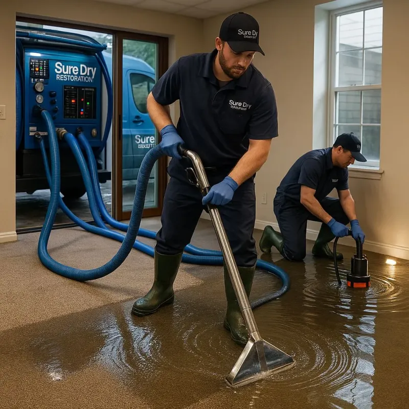 Water Extraction and Removal process in Williamsburg, KY